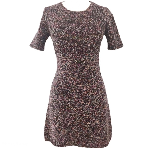 Theory Idalena Multicolored Cashmere Sweater Dress - Picture 2 of 9